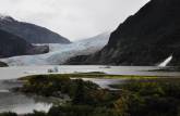 Medenhall Glacier e Nugget Falls, em Juneau, a capital do Alaska